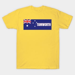 Tamworth City in Australian Flag T-Shirt